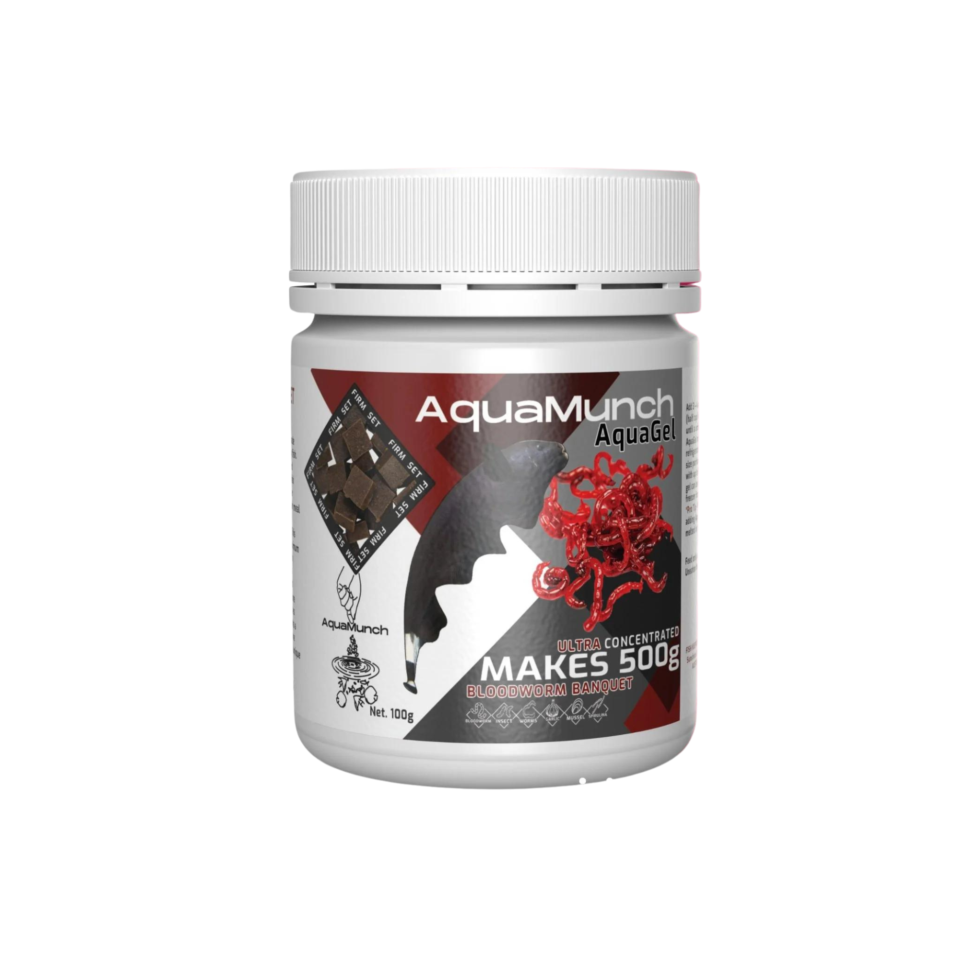 AquaMunch AquaGel Bloodworm Banquet 100G