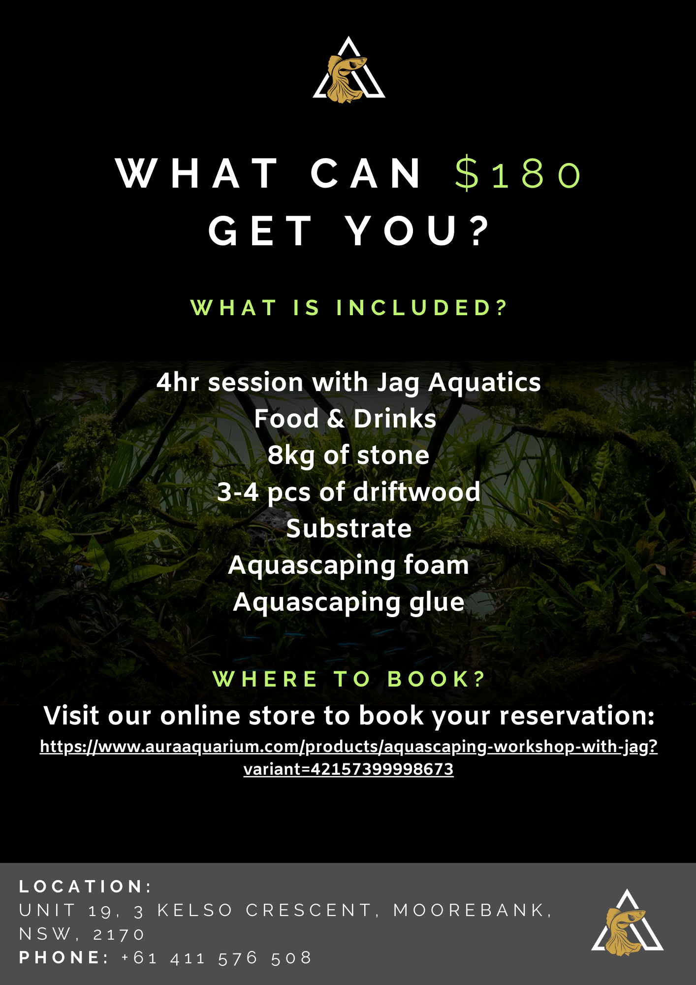 Aquascaping Workshop with Jag